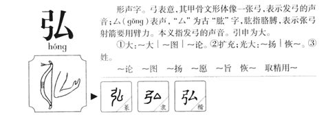 弘名字意思|弘字的解释